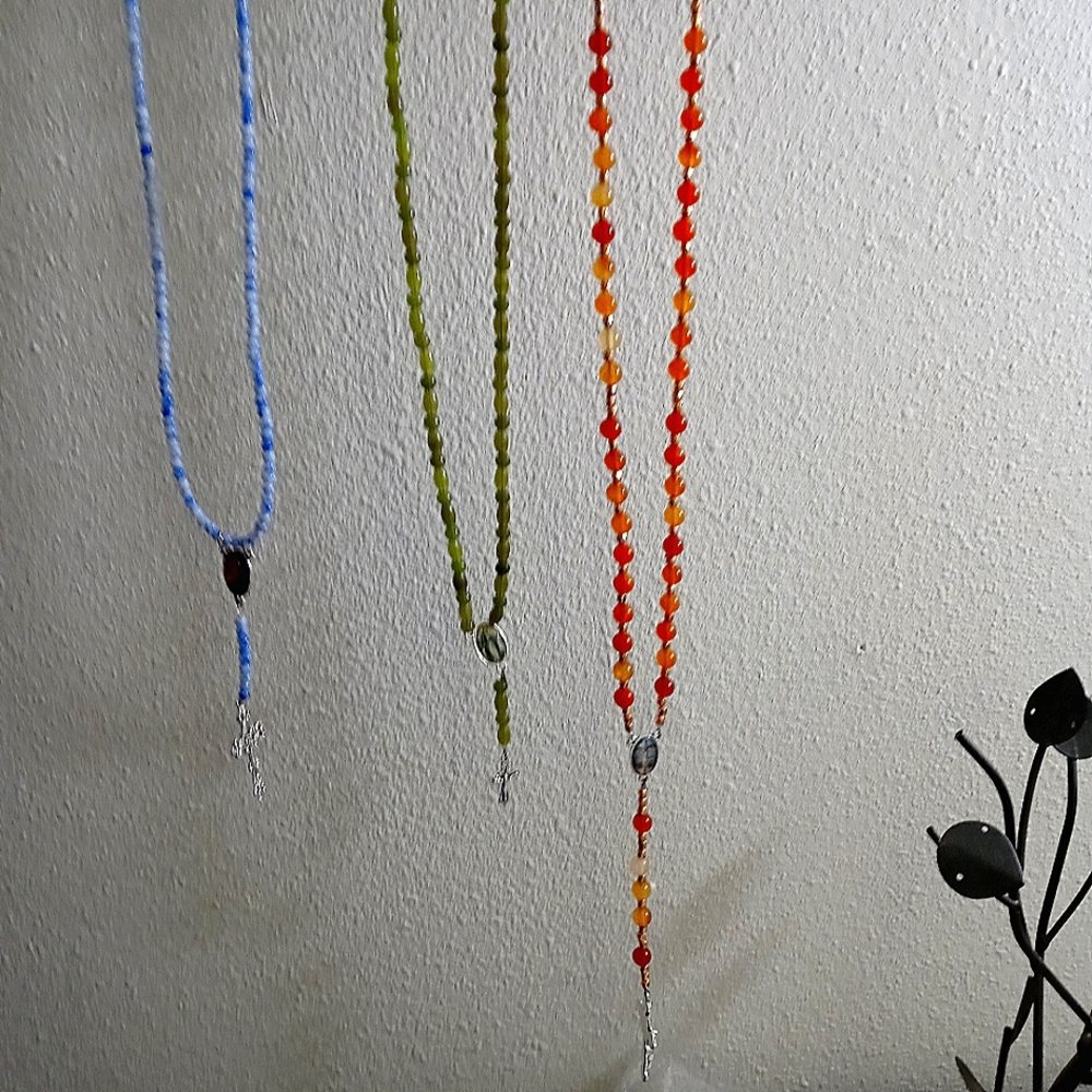 Rosary necklaces